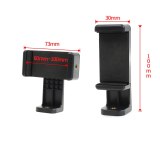 FEICHAO Universal Mobile Phone Live Stand Holder 360 Degree Rotation Mini Lightweight Table Tripod Mount Adapter Kit with 1/4 Screw Hole
