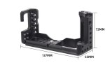 FEICHAO For EOS M6 Mark2 Form-fitting Camera Cage Full Frame for Canon EOS M6 MARK II Quick-Release L Bracket Plate Hand Grip Baseplate
