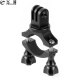 FEICHAO Bicycle Bike Motorcycle Handlebar Mount Clip Holder 1/4  Tripod Adapter for OSMO 360/GoPro Hero 13 8 7 6 XiaoYi 4K Plus Mijia Action Camera