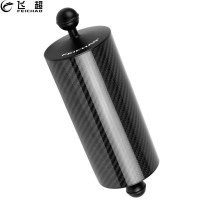 FEICHAO New Carbon Fiber Float Buoyancy Aquatic Arm 1  Dual Ball Floating Dia 80mm Diving Camera Underwater Tray for Gopro Smartphones