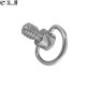 FEICHAO 20Pcs 1/4 3/8 Threaded SLR Camera Screw for Quick Release Plate Folding C-Ring for Monopod Ball Head Video Tripod Adapter Screws