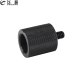 FEICHAO 1x 5/8  Female to 1/4  Male Threaded Screw Adapter Aluminum Alloy for Microphone Stand Tripod Flash Light Bracket Mic Converter