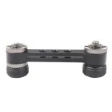 FEICHAO Aluminum Alloy Extension Arm with 1/4 Mounting Thread Straight Extended Arm Assembly for DJI OSMO PRO Camera Gimbal Accessories