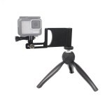 FEICHAO Handheld Gimbal Adapter Switch Mount Plate for GoPro Hero 13 8 Max Osmo Action Camera with Balance Counter Weight Selfie Tripod