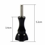 FEICHAO Aluminum Thumb Knob Stainless Bolt Nut Screws Kit with Wrench for GoPro Hero 13 8 7 5 Black for DJI Osmo Action Yi SjCam Camera