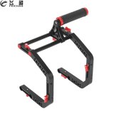 Dual C Shape Professional Bracket Support System 1/4'' Screw 15mm Rod & Top Handle Grip Camera Cage Rig for Video DSLR Camcorder
