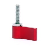 FEICHAO Pack of 2 M4 M5 Thread Aluminum Screw 17mm 20mm 25mm Adjustable Handle Wrench Wing Lock Adapter Wrench Camera Clamp Accessories