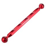 FEICHAO 7/9/11 inch Dual Ball 1  Joint Adapter Extension Arm for GoPro 13 Camera Underwater Butterfly Clamp Scuba Diving Lights Torch Mount