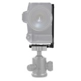 FEICHAO Quick Release L Plate Bracket 1/4  Vertical Shooting Handgrip 132A for Manfrotto Zhiyun Gimbal for Canon Nikon Sony Video Camera