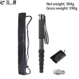 Carbon Fiber Camera Monopod Unipod Stand Selfie Stick 6-Section Lightweight Extendable Pole for Nikon Canon Sony Camcorder Video