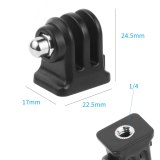 FEICHAO Protective Frame Housing Case Tripod Adapter Mount for Insta360 ONE R 4K Action Camera Accessories Plastic Border Cage Bracket