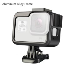 CNC Aluminum Protective Housing Shell Case Cage Frame for GoPro Hero 8 Black w 52mm UV Lens for Go Pro Action Camera Accessories