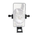 FEICHAO 6.8  Phone Holder Clip Tripod Adapter Vertical 360 Rotable for 1/4  Mount Quick Release Plate Stand Bracket Ball Head for iPhone