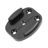 FEICHAO Flat Surface Buckle Mount Aluminum Adapter Base Surfboard Surface 4 Holes 1/4 for GoPro 8 7 6 5 SJCam Action Camera Accessories
