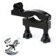 FEICHAO Bike Camera Holder Mount 360 Rotation CNC Aluminum Bicycle Motorcycle Handlebar 15-35mm Clip for Gopro Hero 13 8 7 6 5 Accessories
