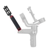 FEICHAO Handle Grip Bar Aluminum 1/4 3/8 Cold Shoe Support Mount Phone Clip Clamp Screw Adapter for Zhiyun WEEBILL S WEEBILL LAB Gimbal