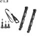 Tactical Grip Selfie Extension Arm Lengthen Rod Tripod Mount Thumb Screw for insta360 One R X for Gopro Hero 13 8 7 6 5 Accessories