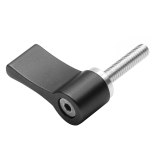 FEICHAO Pack of 2 M4 M5 Thread Aluminum Screw 17mm 20mm 25mm Adjustable Handle Wrench Wing Lock Adapter Wrench Camera Clamp Accessories