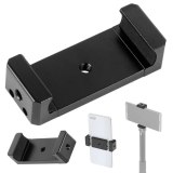 FEICHAO Portable Mobile Phone Clamp Stand Holder Clip Tripod Adapter Cold Shoe Mount 1/4 for iPhone HUAWEI Smartphone Vlog Selfie Camera