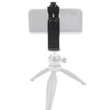 FEICHAO Universal Smartphone Tripod Adjustable 58~100mm / 7.8-18.5cm Cell Phone Live Stand Holder 360 Rotation Mini Lightweight Clamp 1/4 -20 Mount