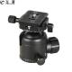 FEICHAO Professional Panorama 360 Degree Camera Tripod Ball Head 44mm / 52mm Aluminum Alloy Ballhead with Quick Release Plate Heavy Duty