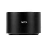 FEICHAO 1x Metal DSLR Camera Tele Lens Hood Telephoto Lens Screw-In Mount 49 52 55 58 62 67 72 77 82mm for Nikon/Canon/Sony/Fuji/Olympus