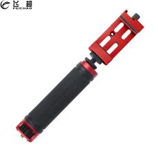 FEICHAO Handle Grip Bar Aluminum 1/4 3/8 Cold Shoe Support Mount Phone Clip Clamp Screw Adapter for Zhiyun WEEBILL S WEEBILL LAB Gimbal