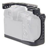 Camera Cage for Canon EOS R ILDC Camera Form-fitting w Arca Swiss Baseplate Arri Hole Cold Shoe Video Film Movie Rig Stabilizer