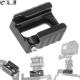 FEICHAO Universal Cold Shoe Mount Adapter Quick Release Mounting Screw for Camera Cage Rig / Microphone LCD Monitor Bracket Plate Kit