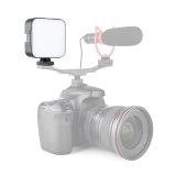 Bright Light 5W Mini LED Video Fill Light Dimmable 49 Beads Photography Studio Vlog Lighting Lamp for DSLR Cameras Smartphones