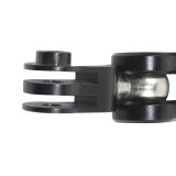 Magic Arm Tripod Mount 1/4 Adapter Dual Head Pivot Activity Connector 360 Rotation Aluminum for OSMO 360/Gopro Hero 13 8 7 YI Action Camera
