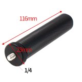 Universal 1/4'' Handle Grip Stabilizer Holder Stand Handheld Tripod Non-slip Stick for GoPro Smartphone DSLR Camera Video LED