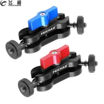 FEICHAO Multi-Function Double Ball Head Bracket 360 Magic Arm Mount 1/4  Tripod Adapter CNC Compatible with Hero 13 Monitor LED Light DSLR Camera Accessory