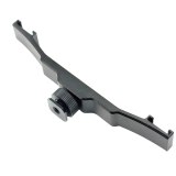 FEICHAO Aluminium Alloy Photography Double Cold Shoe Mount Extension Bar Dual Bracket for Mic Led Light Tripod Video Vlog DV DSLR Camera