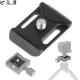 38mm Ultra-thin Mini Quick Release Plate Anti-drop Buckle Universal for Arca Swiss Camera Rope Tripod Monopod Ball Head Clamp