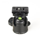 FEICHAO Professional Panorama 360 Degree Camera Tripod Ball Head 44mm / 52mm Aluminum Alloy Ballhead with Quick Release Plate Heavy Duty