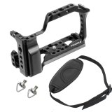 M50 Camera Cage Rig + Top Handle Grip CNC Aluminum Alloy for Canon EOS M50 M5 DSLR Cold Shoe Mount Video Vlog Film Stabilizer