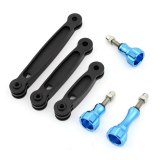 FEICHAO CNC Tactical Handle Selfie Stick Hand Grip Extension Arm Mount Rod Thumb Screw for Gopro Hero 8 7 6 5 for Insta360 ONE R Camera