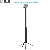 Selfie Stick Pole Ultra-long 3 Meters 6-section Adjustable Monopod for Gopro Action Camera Tablet Mobile Phone Dual Stand Clamp