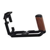 XT200 Quick Release L Plate Holder HandGrip Bracket Cold Shoe Mount for Fujifilm X-T200 X-100V X100V Camera Tripod Half Cage Rig