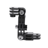 FEICHAO Aluminum Alloy Multi-directional Metal Adjusting Arm Sports Camera Accessories Compatible for Gopro7/8/GoPro max/GitUp/AEE/SONY/AKASO EK7000 4K/insta360 ONE R