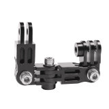 FEICHAO Aluminum Alloy Multi-directional Metal Adjusting Arm Sports Camera Accessories Compatible for Gopro7/8/GoPro max/GitUp/AEE/SONY/AKASO EK7000 4K/insta360 ONE R