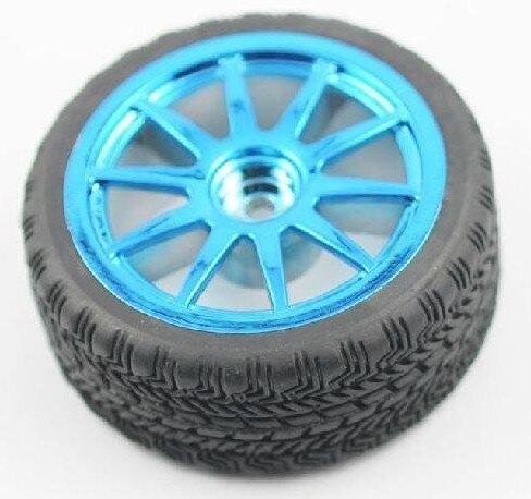 FEICHAO DIY intelligent Car Robot Accessory: high quality 65 mm Rubber Car Wheel Tire + FS