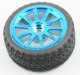 FEICHAO DIY intelligent Car Robot Accessory: high quality 65 mm Rubber Car Wheel Tire + FS