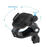 FEICHAO for Gopro Bicycle Handlebar Mount Bike Motorcycle Bracket Holder 360 Rotating for Go Pro Hero 8/7/6/5 Action Camera Stand Clip