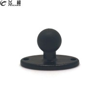FEICHAO Rubber 1  Ball Head Base Adapter Bracket Plate for Gopro Action Camera Smartphones Extension Arm for Garmin ZUMO for RAM Mounts