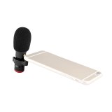 FEICHAO Mini Plug-in Smartphone Microphone Mic 3.5mm Plug for Mobile Phone DSLR Video Recording Live Broadcast Online Singing Chatting