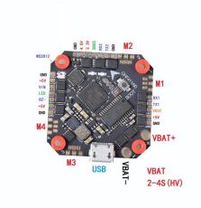 FEICHAO F411 F4 2-4S BLHeli_S AIO Brushless 20A Flight Control Racing Toothpick Flight Controller for RC Racer Racing Drone