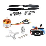 FEICHAO Simonk 30A ESC with A2212 1000kv 2200kv Motor Plastic Propeller for DIY RC Aircraft Quadcopter Hexacopter Multirotor