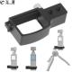 FEICHAO Handheld Gimbal Expansion Adapter Clip Bracket Tripod 1/4 3/8 Mount Quick Release for FIMI PALM for DJI Osmo Pocket Stabilizer